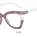 Women anti blue light sun glasses